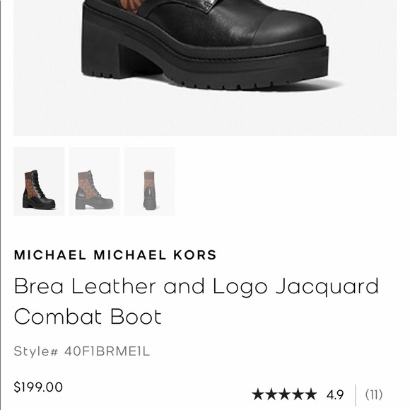 Micheal Kors Combat Boot - Picture 6 of 6